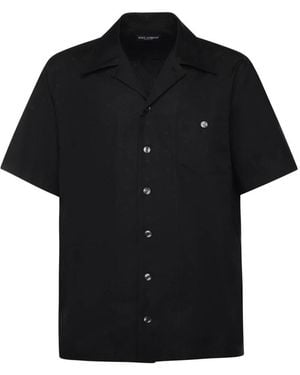 Dolce & Gabbana Short Sleeve Shirts - Negro