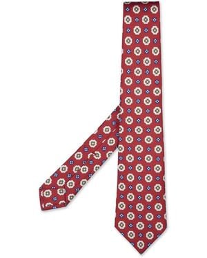 Kiton Ties - Rouge