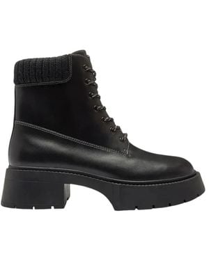 COACH Lace-Up Boots - Noir