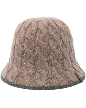 Brunello Cucinelli Hats - Grijs