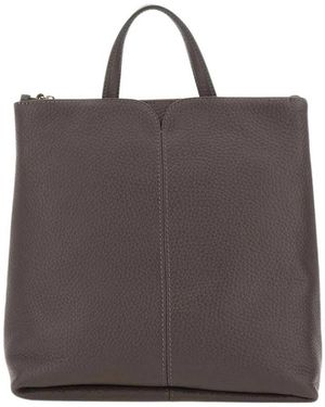 Gianni Chiarini Tassen ,Bruin ,Leer Sandra Rugzak