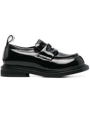 ローファー・オックスフォード Moschino Flat Shoes レザー Moschino(モスキーノ) ローファー・オックスフォード