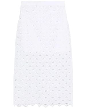 Max Mara Pencil Skirts - White