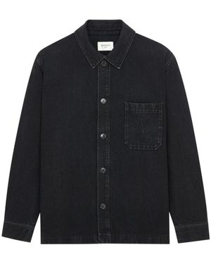 Saint Laurent Cassandre Overshirt - Zwart