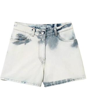 Twinset Denim Shorts - Blue
