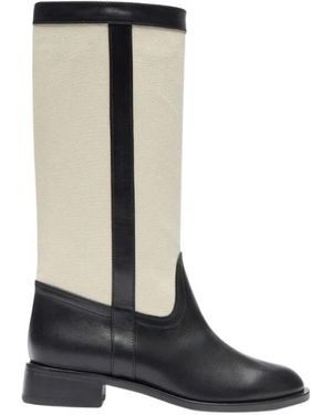 SCAROSSO High Boots - Negro