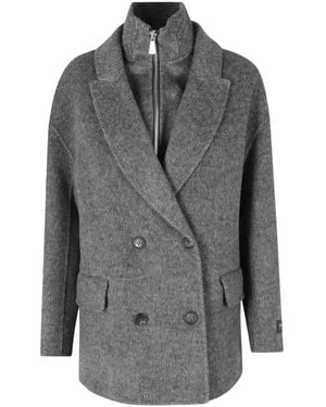 Ermanno Scervino Double-Breasted Coats - Gris