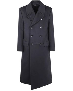 Tom Ford Double-Breasted Coats - Azul