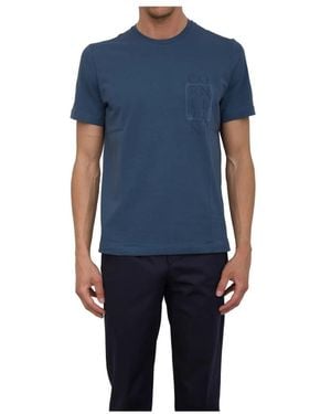 Corneliani T-Shirts - Blue