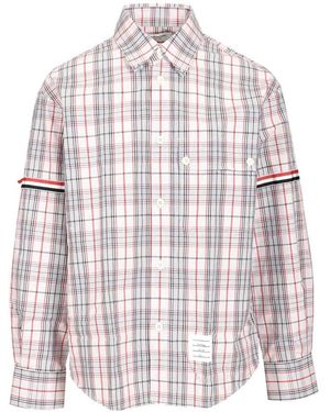Thom Browne Casual Shirts - White