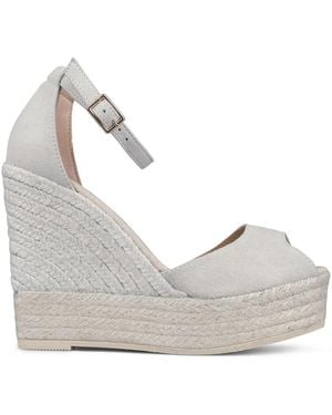 Espadrilles Wedges - Grau