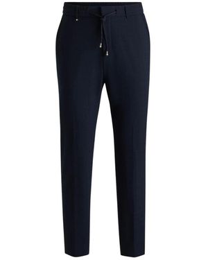 HUGO Elegante Mischung Von Stoffen Für Dich - Blau