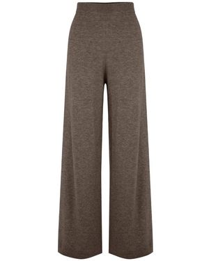 Bomboogie Wide Trousers - Marrone