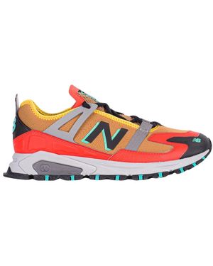 New Balance X-Racer Synthetik Schnürung Gummisohle - Rot