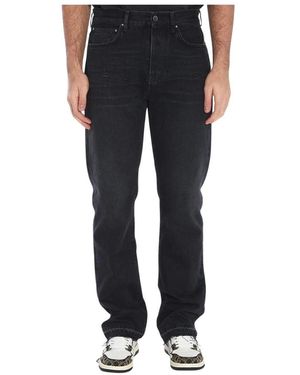 Amiri Rechte Jeans - Zwart