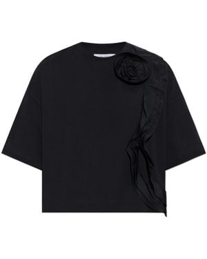 Max Mara Tops ,Blauw ,Katoen Era Top - Zwart