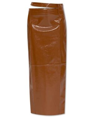 The Mannei Maxi Skirts - Bruin