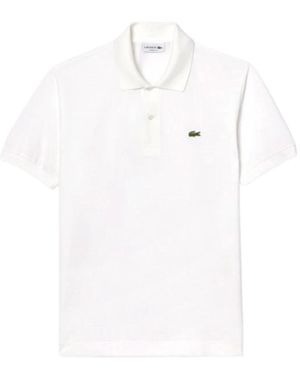 Lacoste Tops Polo Hemden - Wit