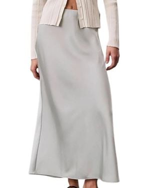 Calvin Klein Maxi Skirts - Gray