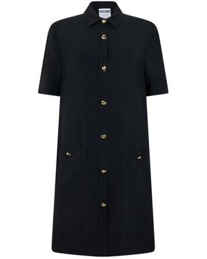 Moschino Shirt Dresses - Black