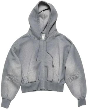 Acne Studios Zip-Throughs - Grigio