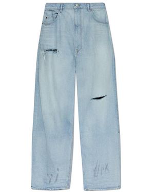 Balenciaga Wide-Leg Jeans - Blau