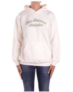 New Balance Hoodies - Bianco