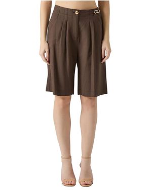 Just Cavalli Casual Shorts - Marrón
