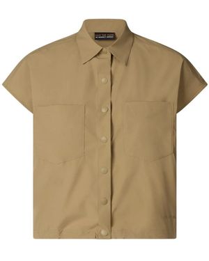 Save The Duck Overhemden ,Nylon Asap Top - Naturel