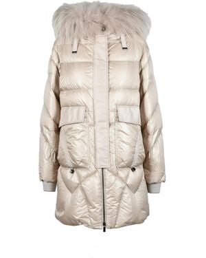 Diego M Winter Jackets - Naturel