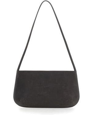 Faune Tassen ,Bruin ,Leer Bra Bag - Zwart