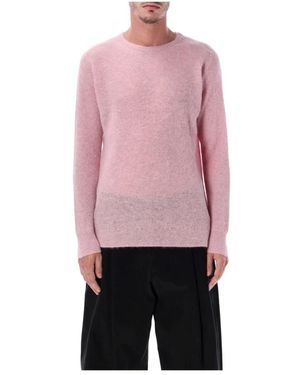AURALEE Suri Alpaca Sweater - Roze