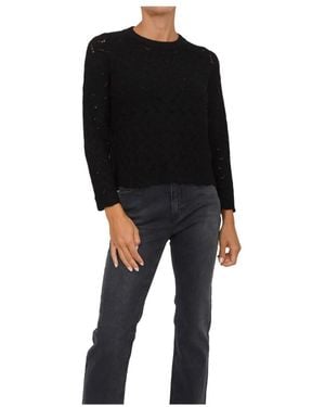 Marella Round-Neck Knitwear - Nero