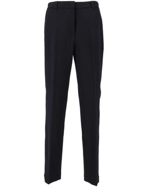 Peserico Rechte Broek - Blauw