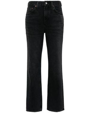 Agolde Jeans ,Grijs ,Katoen Valen Jeans - Zwart