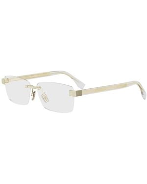 Fendi Glasses - Metallic