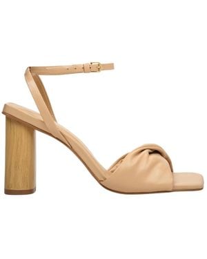 ESTRO High Heel Sandals - Metallic