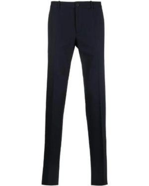 Incotex Slim-Fit Trousers - Blue