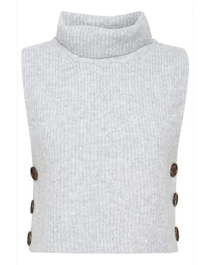 Cream Turtlenecks - Blanc