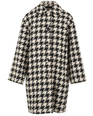 L'Autre Chose Single-Breasted Coats - Negro
