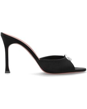 AMINA MUADDI Heeled Mules - Nero