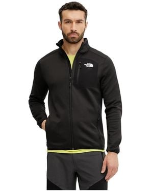 The North Face Fitness ,Zwart ,Polyester Crest Full-Zip Fleece