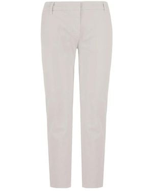Bomboogie Slim-Fit Trousers - White