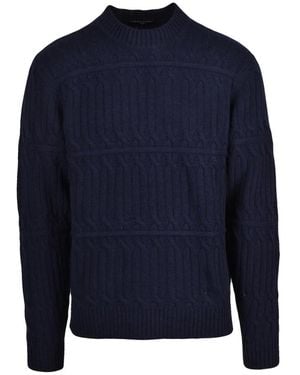 Daniele Fiesoli Round-Neck Knitwear - Azul