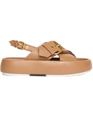 Agl Attilio Giusti Leombruni Flat Sandals - Brown