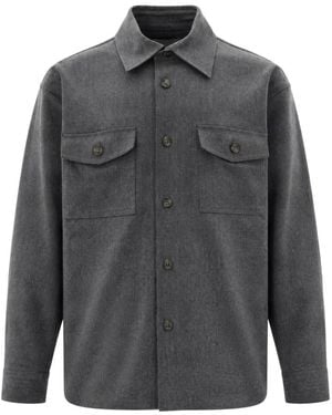 Paolo Pecora Casual Shirts - Gris