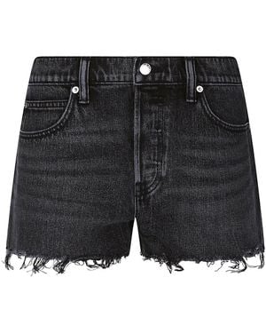 Alexander Wang Denim Shorts - Schwarz