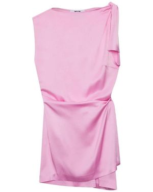 MSGM Short Dresses - Pink