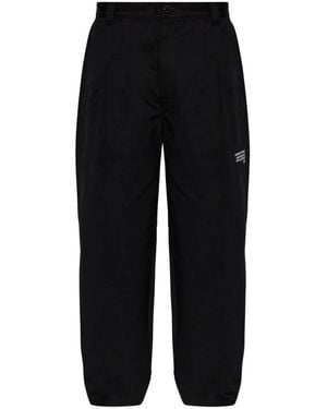 Moncler Wide Trousers - Nero