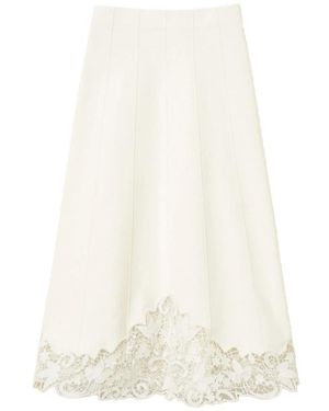 Twinset Midi Skirts - Blanco